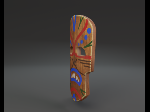 shaman mask Modelo 3D