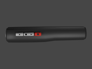 audio recorder Modelo 3D