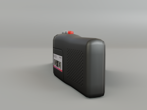 audio recorder Modelo 3D