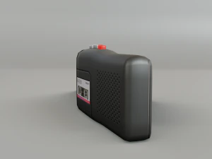 audio recorder 3D Model