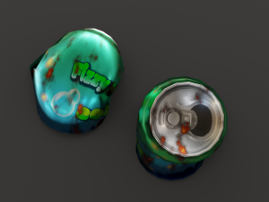 trash bin 3D-Modell