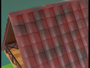 forest house scene 3D Model