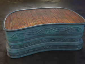 alchemy table 3D 模型