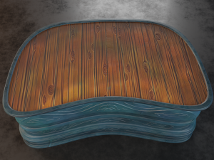 alchemy table Modello 3D