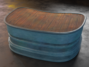 alchemy table Modello 3D