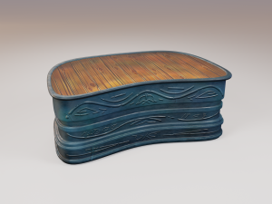 alchemy table Modello 3D