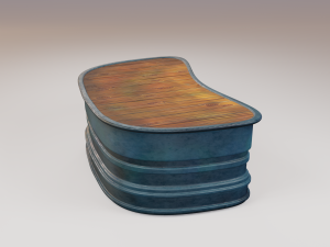 alchemy table Modello 3D