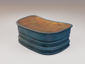 alchemy table Modello 3D