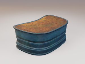 alchemy table Modello 3D