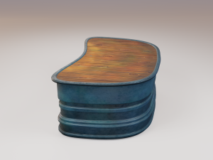 alchemy table Modello 3D