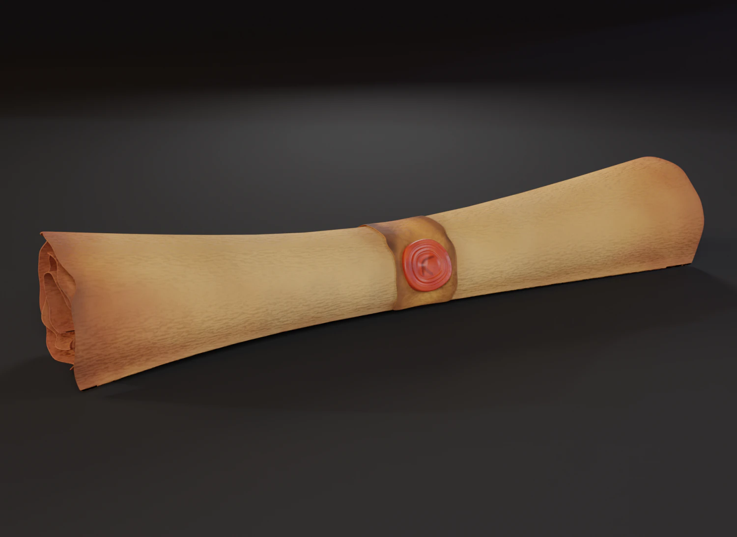 scroll 3D Model .c4d .max .obj .3ds .fbx .stl .blend 