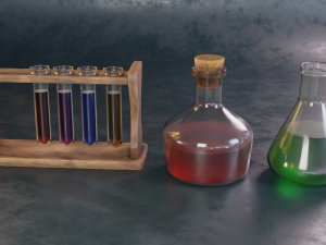 alchemy set 3Dモデル