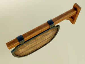 medival sign set 3D Model