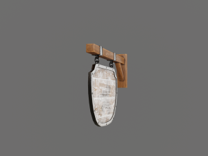 medival sign set 3D Модель