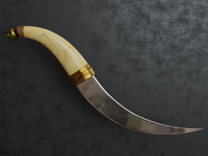 arabian dagger 3D Модель