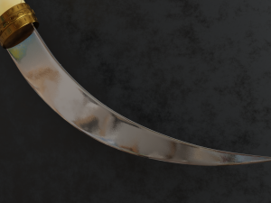 arabian dagger 3D मॉडल