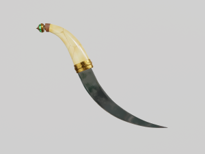 arabian dagger 3D मॉडल