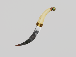 arabian dagger 3D मॉडल