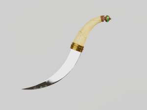 arabian dagger 3D मॉडल