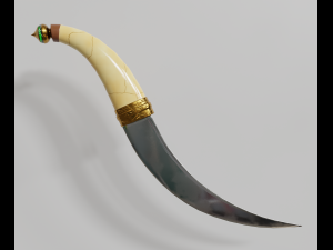 arabian dagger lp 3D-Modell