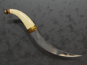 arabian dagger lp Modelo 3D