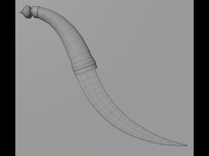 arabian dagger lp Modelo 3D
