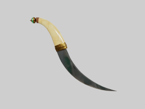 arabian dagger lp Modelo 3D