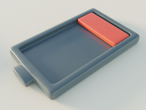 battery icons 3D मॉडल