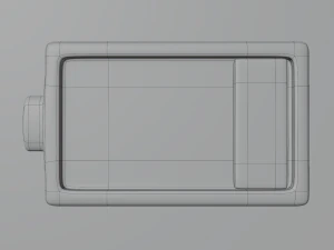 battery icons 3D Model