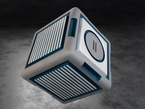 sci-fi cube 3D मॉडल