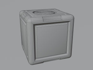 sci-fi cube 3D मॉडल