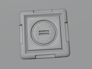 sci-fi cube 3D मॉडल