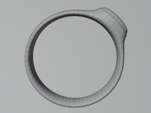 old ring Modelo 3D