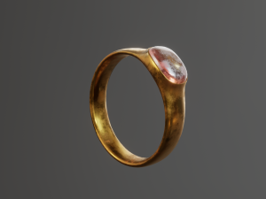 old ring Modelo 3D