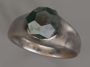old ring 2 Modelo 3D