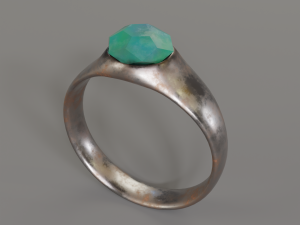 old ring 2 Modelo 3D