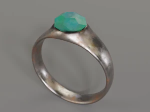 old ring 2 3D Model