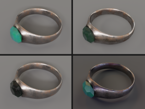 old ring 2 Modelo 3D