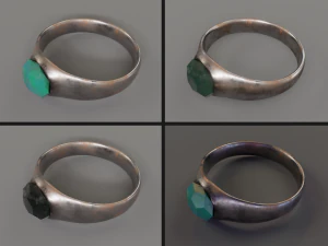 old ring 2 3D Model