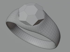 old ring 2 Modelo 3D