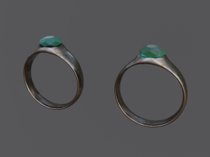 old ring 2 Modelo 3D