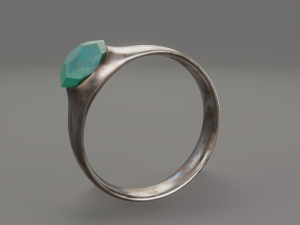 old ring 2 Modelo 3D