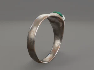 old ring 2 3D Model
