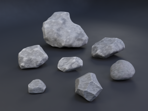 rock pack 3D Model