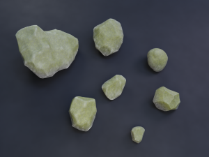 rock pack 2 Model 3D