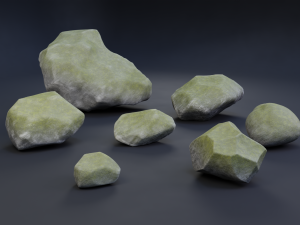 rock pack 2 Model 3D