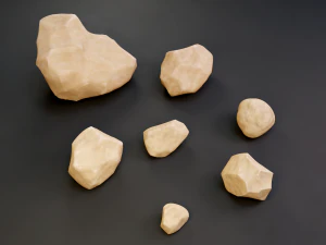 rock pack 3 3D Model