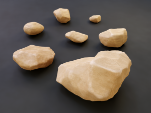 rock pack 3 Modelo 3D