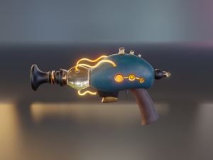sci-fi pistol 3D Model