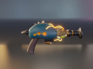 sci-fi pistol 3D Model